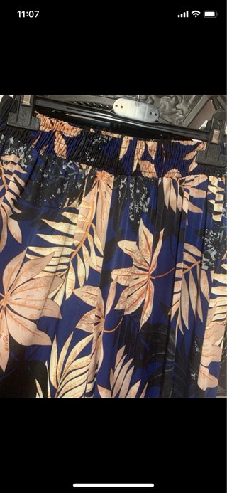 Pantalón fluido estampado