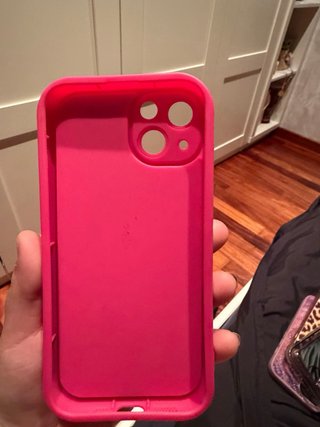 Funda iPhone 13 Leopardo Rosa