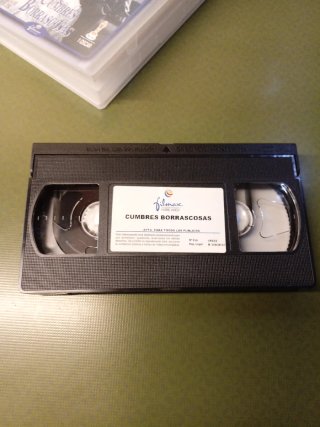 Película VHS Cumbres Borrascosas (1 Oscar)