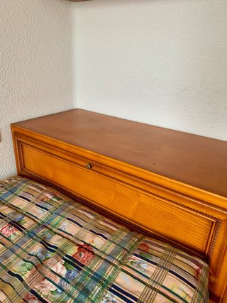 Dormitorio completo madera - Cama nido