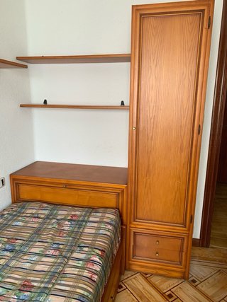 Dormitorio completo madera - Cama nido