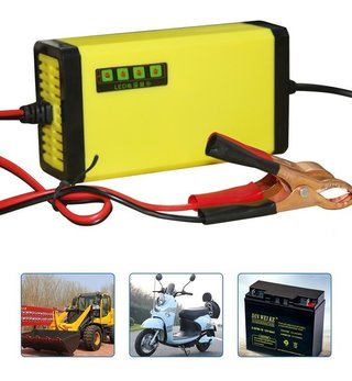 Cargador de Bateria para Coches y Motos