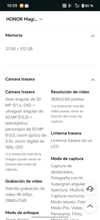 Honor Magic 5 Pro verde