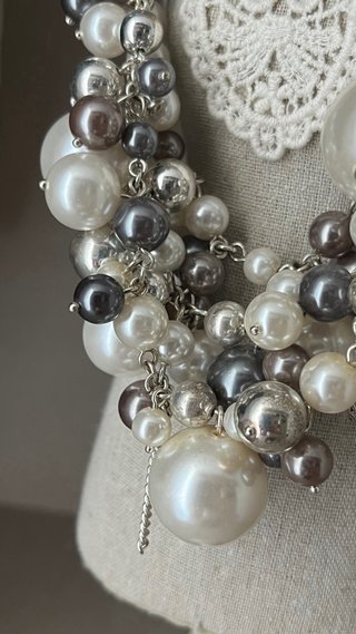 Collar de perlas mujer