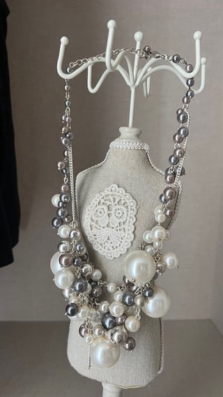 Collar de perlas mujer