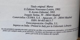 Marruecos Guía Acento viaje 1993