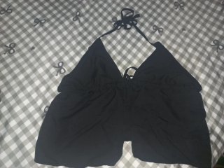 Top Negro ajustable ;