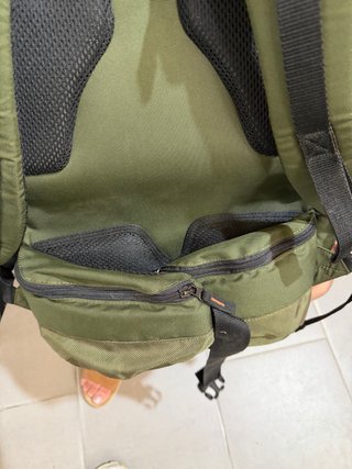 Mochila Solognac verde para caza