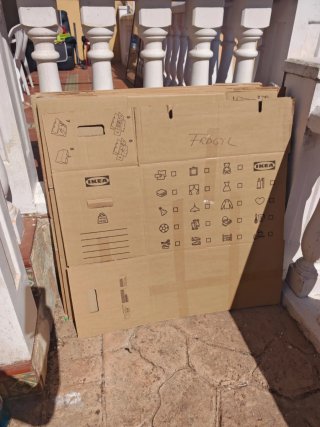 Cajas cartón mudanza