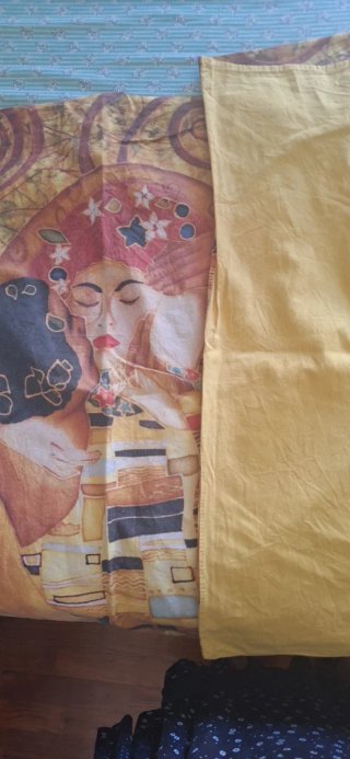 Federa Il Bacio Klimt Tessuto