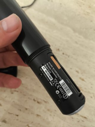 Micrófono Shure SLX2 Inalámbrico beta 87