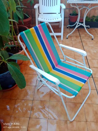 Silla Playa Jardín Plegable(no envio)