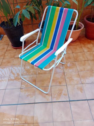 Silla Playa Jardín Plegable(no envio)