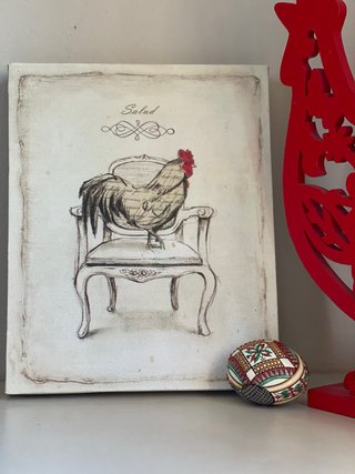 Tela stile country 26x20 cm