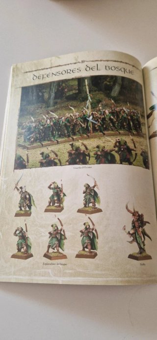 Libro de ejército Elfos Silvanos
