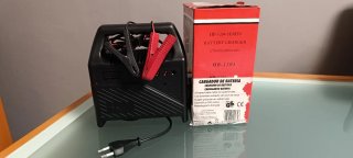 Cargador de Batería Coche con Pinzas