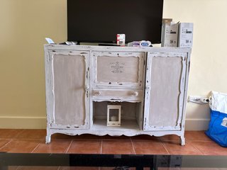 Aparador madera blanco estilo brocante