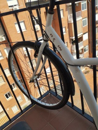Bicicleta blanca