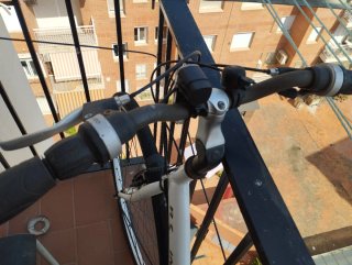 Bicicleta blanca