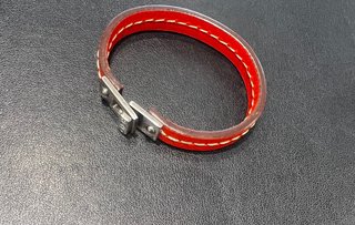 Pulsera Carolina Herrera CHCH Naranja y Plata