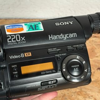 Videocamera Sony Handycam CCD-TR415E PAL Video8 XR