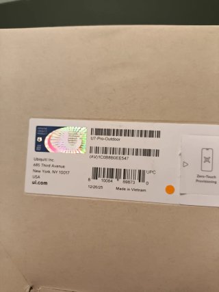 Unifi U7 PRO OUTDOOR PoE+ 2.5G