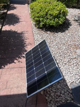 2 Placas Solares con Cables