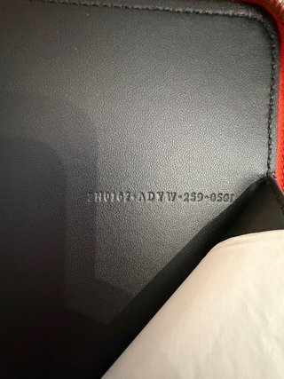 Fendi pochette arancione