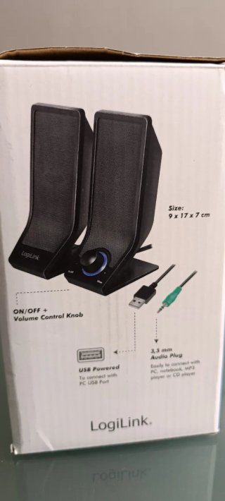 Altavoces LogiLink Negro