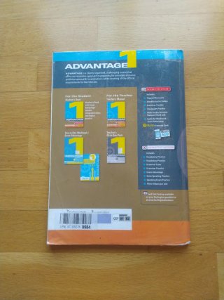 Libro de inglés Advantage primero de bachillerato