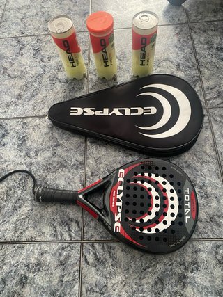 Pack Pádel Eclipse Total Control + Funda