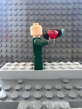 Lego Marvel Vulture Traje Verde Oscuro