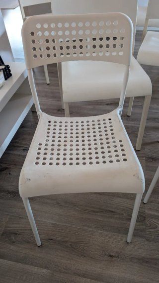 2 Sillas Ikea Blancas