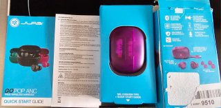Auriculares JLab Go Pop ANC Morado