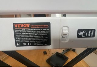 Piano Vevor 88 Teclas Blanco Plegable