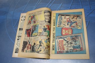 Marvel Comics X-MEN #40, 1968. "The Mark of the Monster!". Frankenstein.