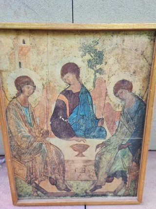 Cuadro religioso antiguo