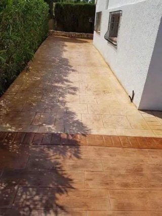 Hormigón impreso