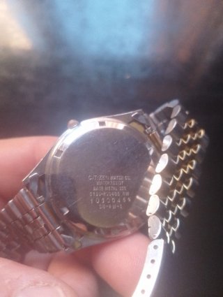Reloj Citizen Vintage Oro y Plata