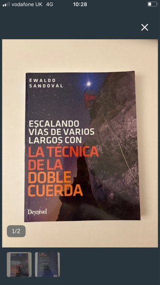 Libro Escalando Vías de Varios Largos