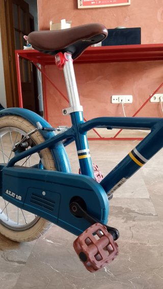 Bicicleta Btwin city 900 Azul 16 pulgadas