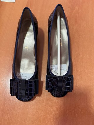 Zapatos de tacón azules