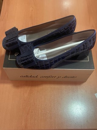 Zapatos de tacón azules