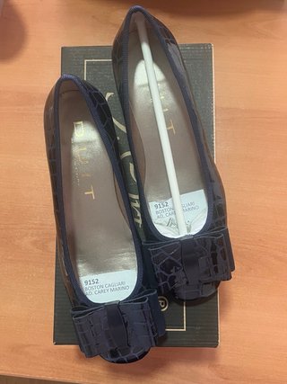 Zapatos de tacón azules