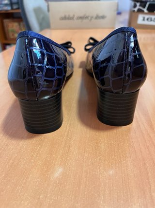 Zapatos de tacón azules