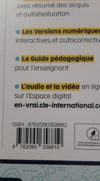 En vrai: Cahier d'activites - B1