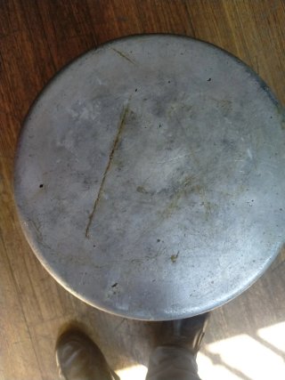 Olla de aluminio grande