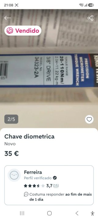 Chave diométrica KingTony