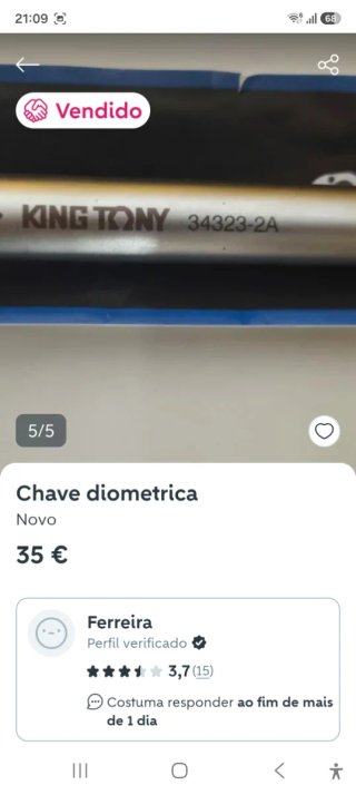Chave diométrica KingTony