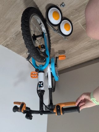 Bicicleta Infantil B'TWIN Arctic 14 con Ruedines